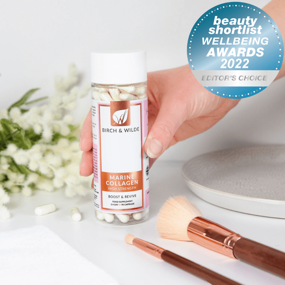 Birch & Wilde Marine Collagen 1200mg 90 Capsules