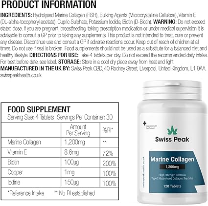 Marine Collagen Complex 1200mg