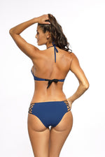 Marko Bardot Bandeau Push-Up Bikini Set with Glittering Accent