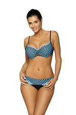 Marko Mesh-Accent Push-Up Two-Piece Bikini Set