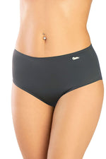 Marko Smooth Brazilian Bikini Bottoms with Central Seam grey
