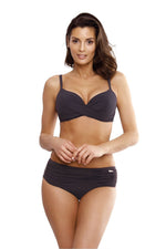 Marko Sophie Two-Piece Padded Bikini Set with High-Waisted Bottoms grey