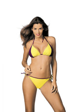 Marko Tropical Tie-Up Two-Piece Bikini Set with Padded Bra