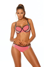 Marko Two-Piece Padded Push-Up Bikini Set pink 2