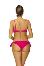 Marko Two-Piece Ruffled Push-Up Brazilian Bikini Set