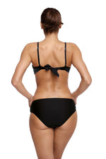 Marko Velour-Look Push-Up Bikini Set with Pearl Sheen
