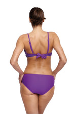 Marko Velour-Look Push-Up Bikini Set with Pearl Sheen