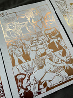 **Mature Content** Penthouse Comix Set of 3 Foil Prints