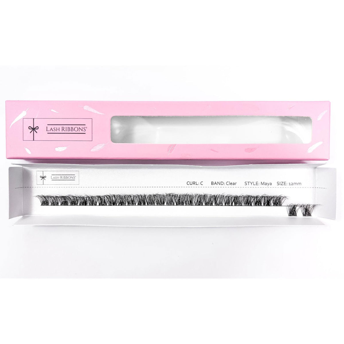 Maya - Weightless 'C' Curl Pre-Cut Lash Ribbons® 12mm