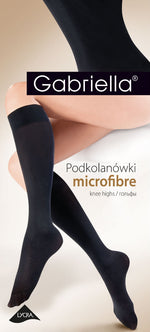 Gabriella Microfibre 501 Knee Highs One Size Grafit