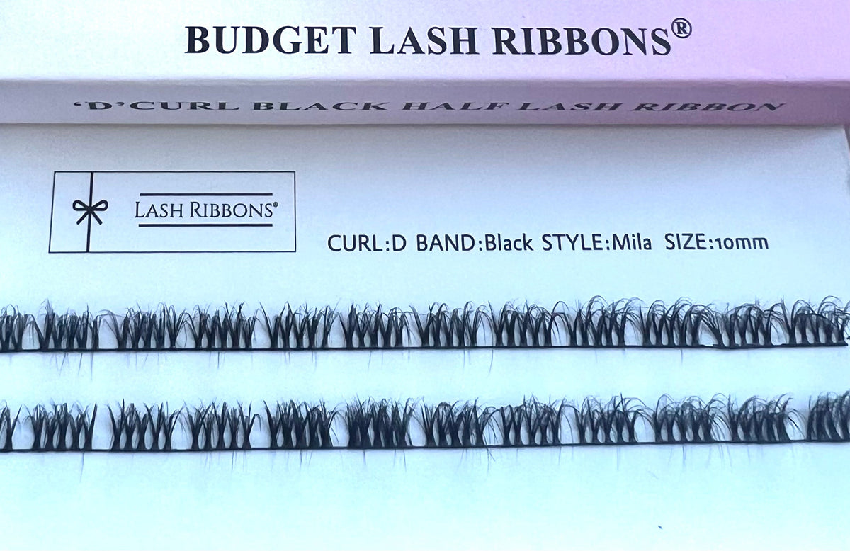 Mila Fluff'Em Budget 'D' Curl Lash Ribbons® 10mm