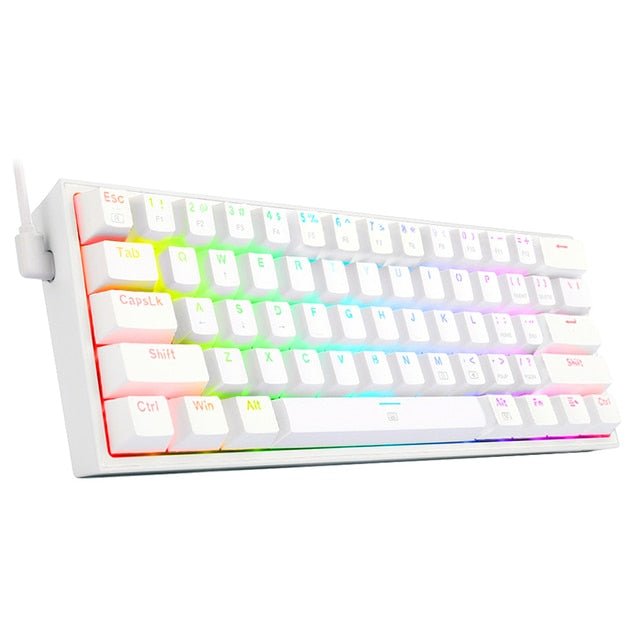 Mini Mechanical Gaming Wired Keyboard K617W-RGB Red Switch