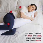 MINICAMP C-Shape Baby Feeding & Pregnancy Pillow with Organic White Cover | Kapok or PES Filling