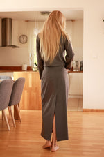 Mirale Irving Dress & Arizona Sweatshirt Set - Sporty Cotton Jersey Lounge Chic