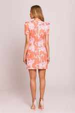 Moe Floral Mini Daydress with Puffed Sleeves