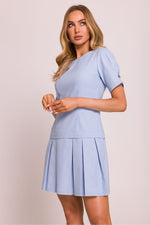 Moe Mini Cotton Day Dress blue 2