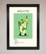 Mojito Framed Poster Black
