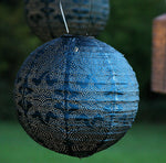 Moroccan Solar Lantern - Blue Globe