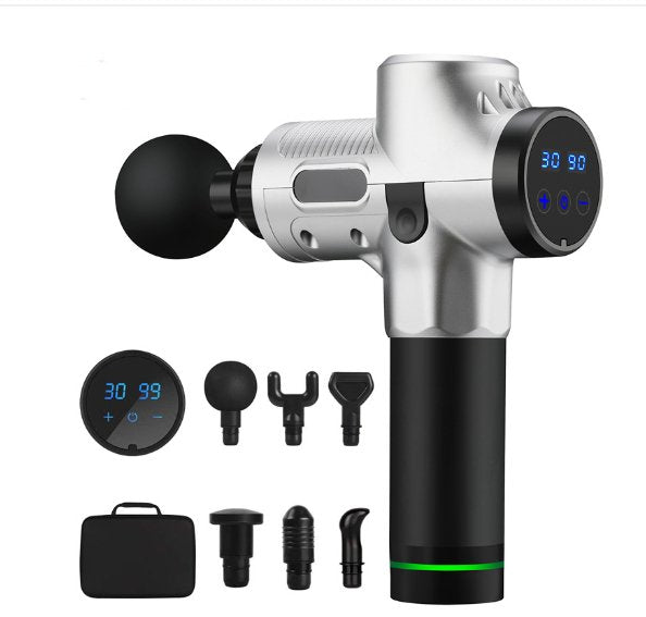 Muscle Relax High-frequency Massage Gun S3 Silver