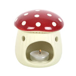 Mushroom Shaped Oil Burner and Wax Warmer - ScentiMelti Home Fragrance, Beauty & Gifts UK