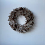 Natural Feather Wreath