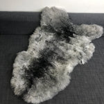 Natural Grey Icelandic Shorn 50mm Sheepskin Hide | Luxury Sheep Skin