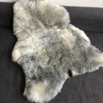 Natural Grey Icelandic Shorn 50mm Sheepskin Hide | Luxury Sheep Skin