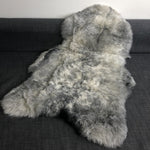 Natural Grey Icelandic Shorn 50mm Sheepskin Hide | Luxury Sheep Skin