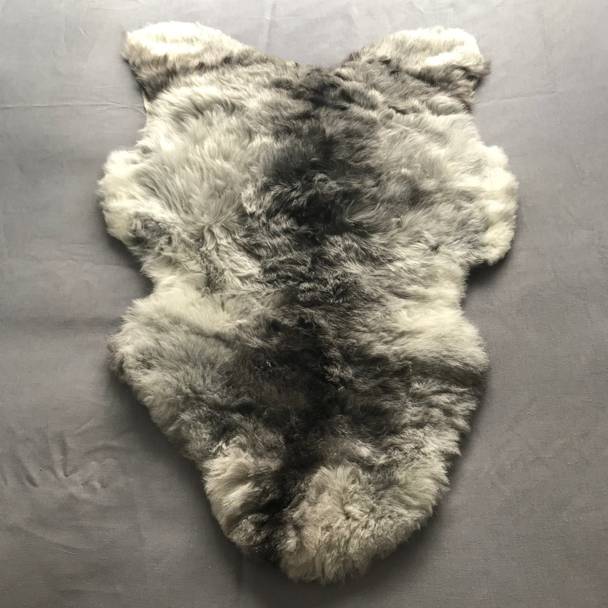 Natural Grey Icelandic Shorn 50mm Sheepskin Hide | Luxury Sheep Skin