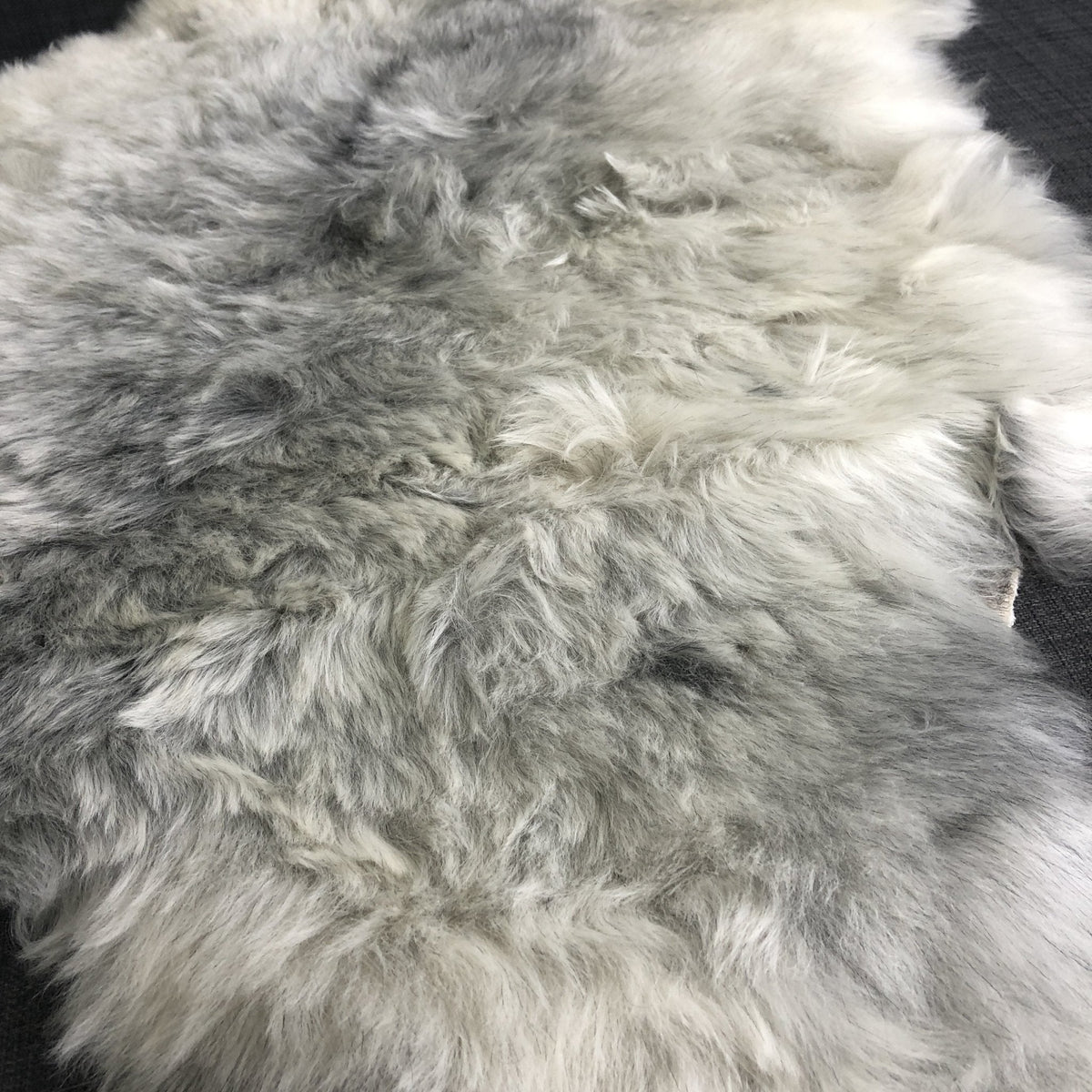Natural Grey Icelandic Shorn 50mm Sheepskin Hide | Luxury Sheep Skin