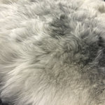 Natural Grey Icelandic Shorn 50mm Sheepskin Hide | Luxury Sheep Skin