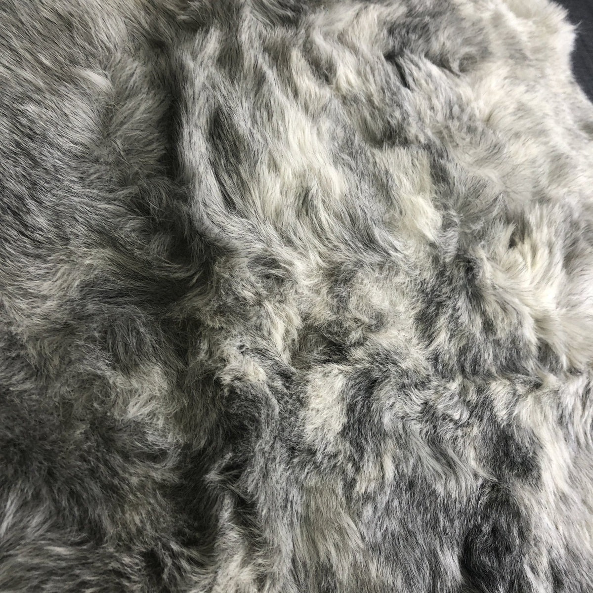 Natural Grey Icelandic Shorn 50mm Sheepskin Hide | Luxury Sheep Skin