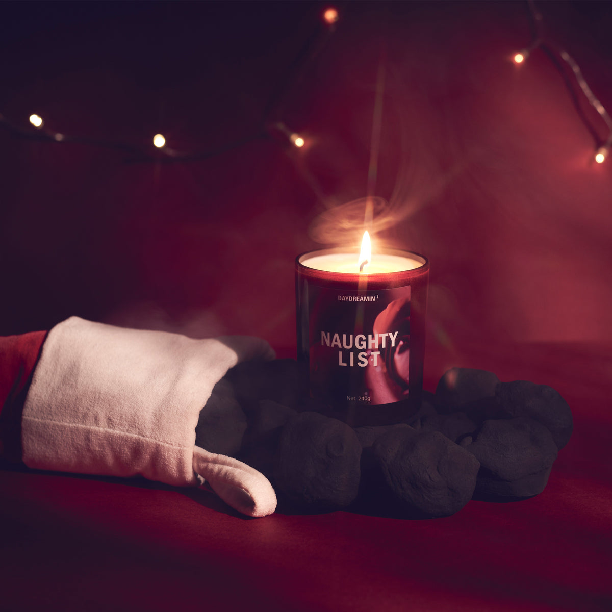 DAYDREAMIN Naughty List Christmas Scented Candle 240g