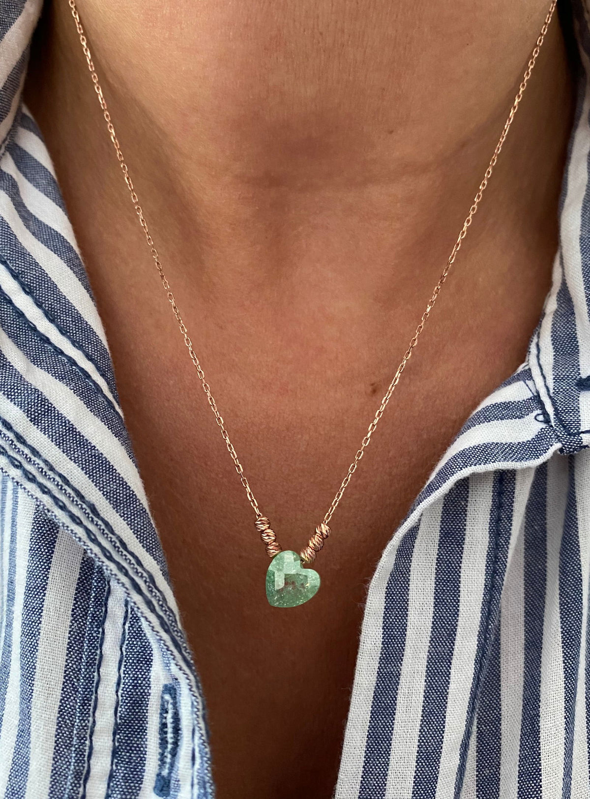 Necklace with Colourful Natural Stones