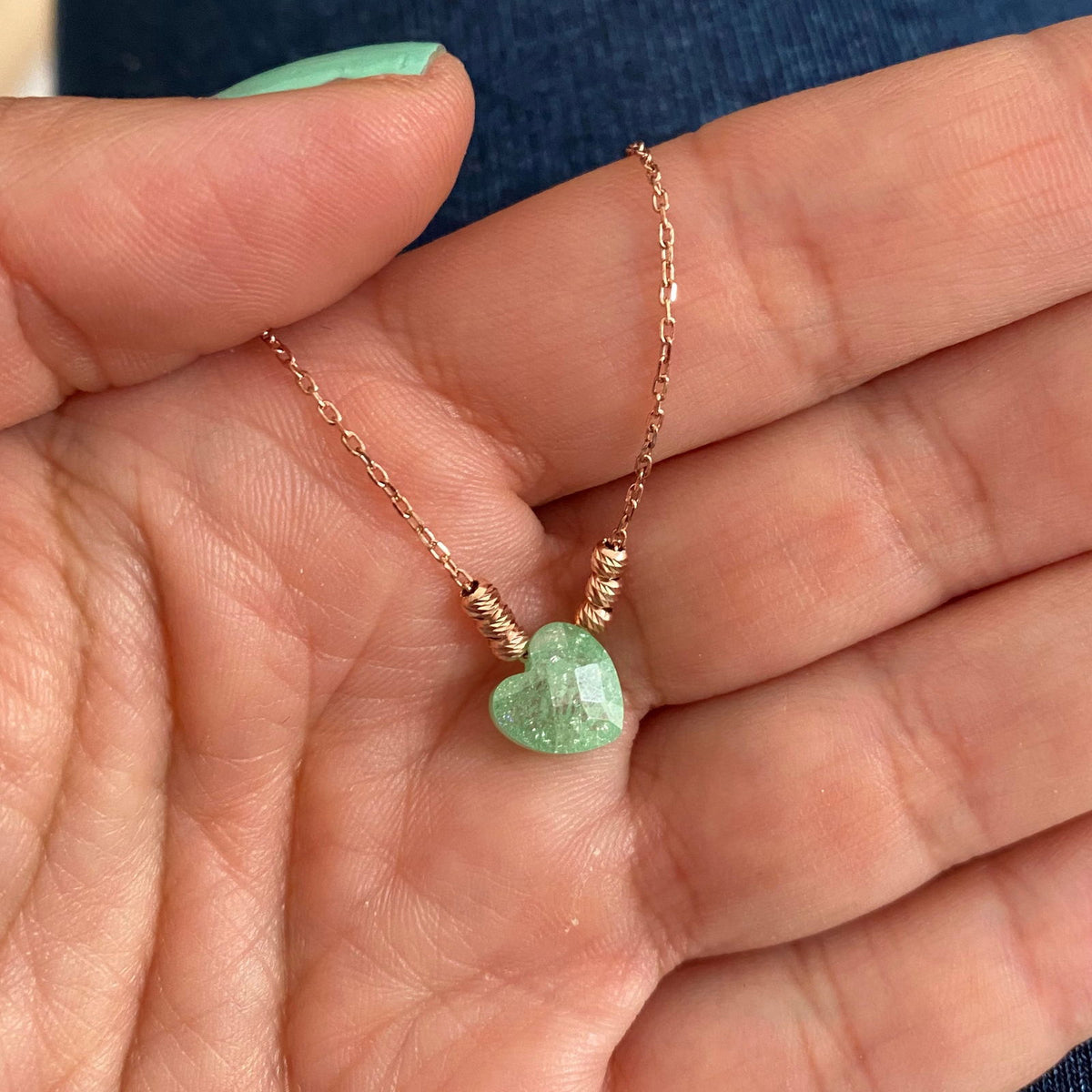 Necklace with Colourful Natural Stones