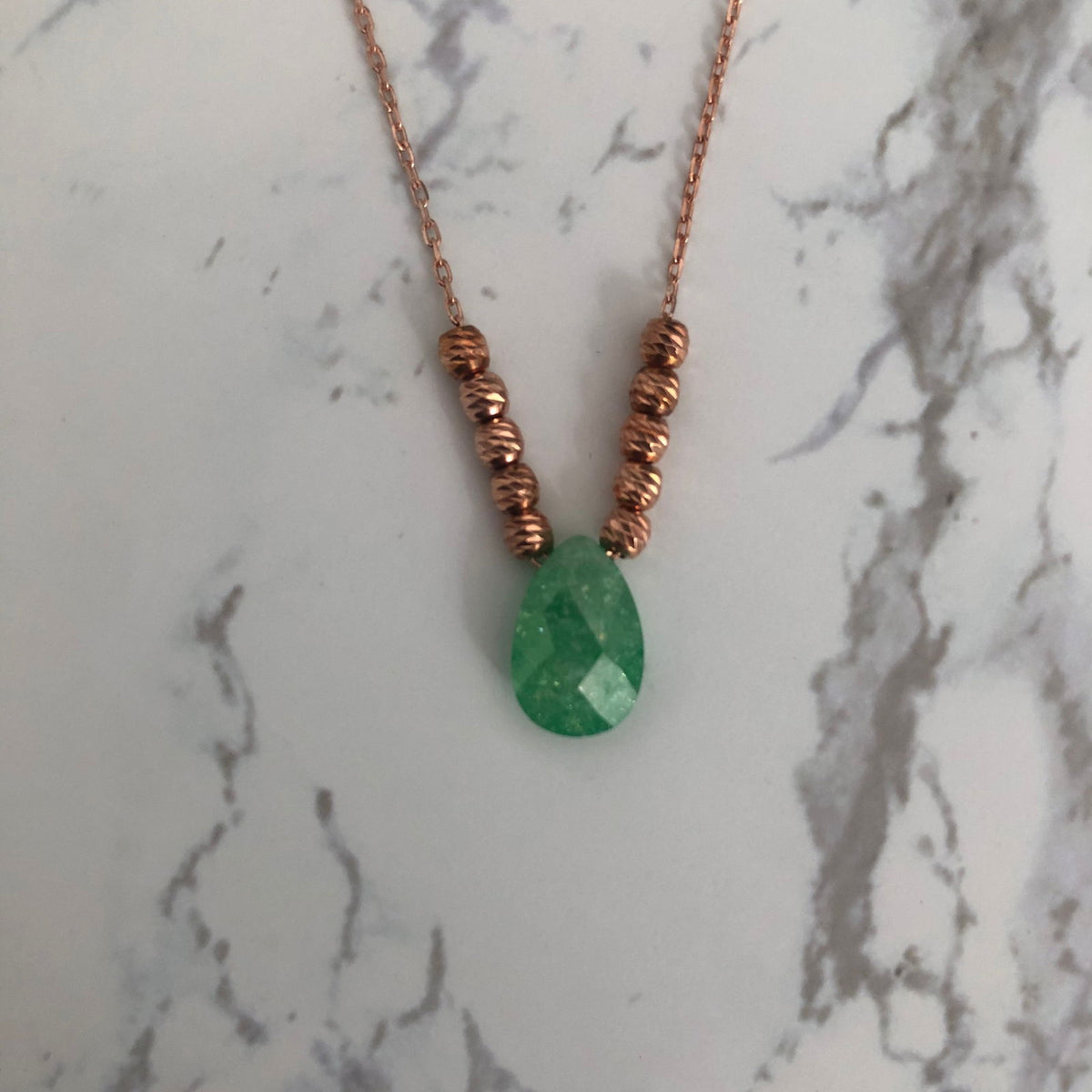 Necklace with Colourful Natural Stones