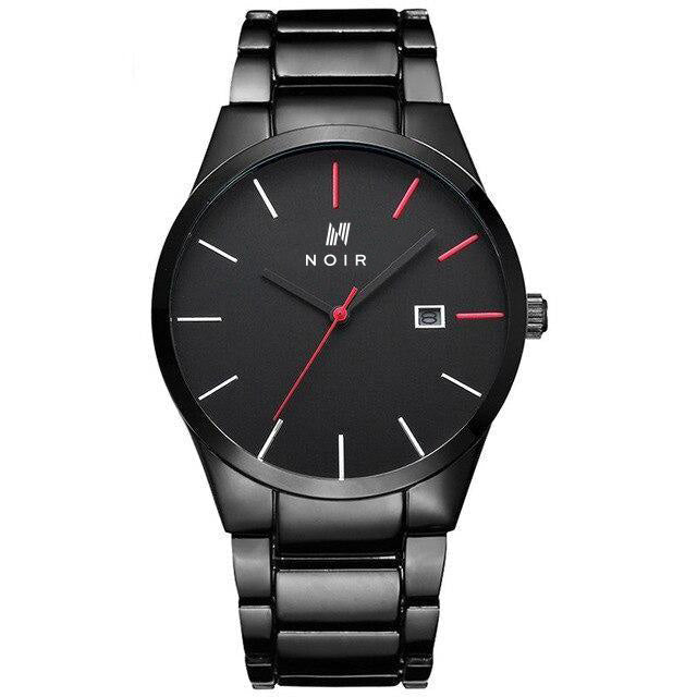 Noir Lecteur Classique Men's Watch
