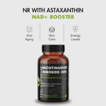 NR with Astaxanthin | NAD+ Booster 60 Capsules