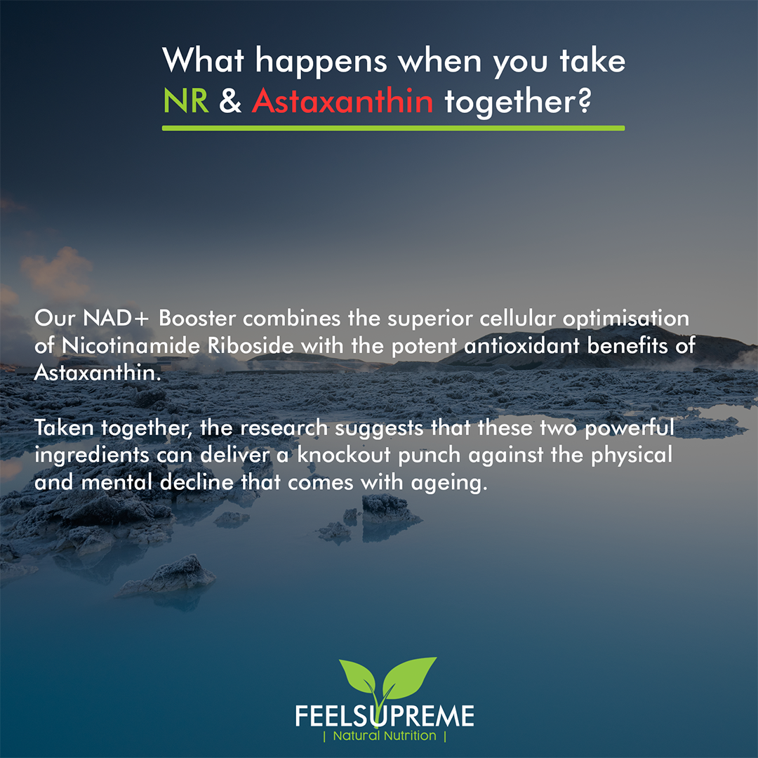 NR with Astaxanthin | NAD+ Booster 60 Capsules