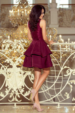 Numoco Laura Lace Daydress with Heavily Flared Skirt