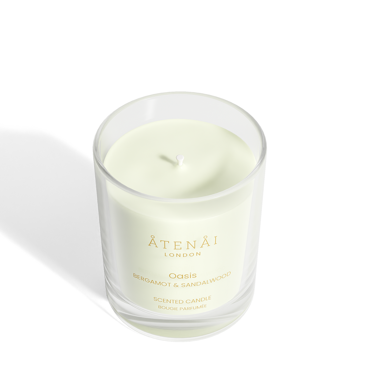 Atenai London Oasis Bergamot and Sandalwood Candle 140g