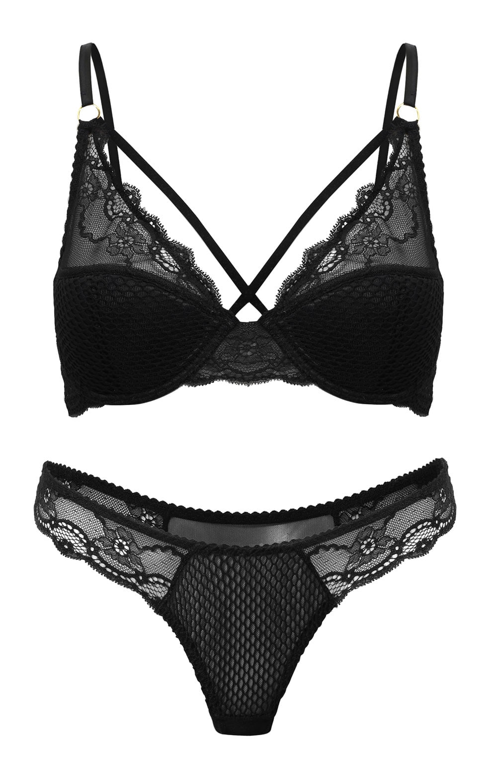 Confidante Opium Bra Black