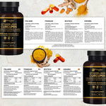 Optisorb Liquid Curcumin with Vitamin D – 60 Capsules | Suitable For Vegetarians | Made In UK