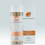 Organic Ashwagandha KSM-66 Capsules | 600mg dose | Bottle or Refill pouch