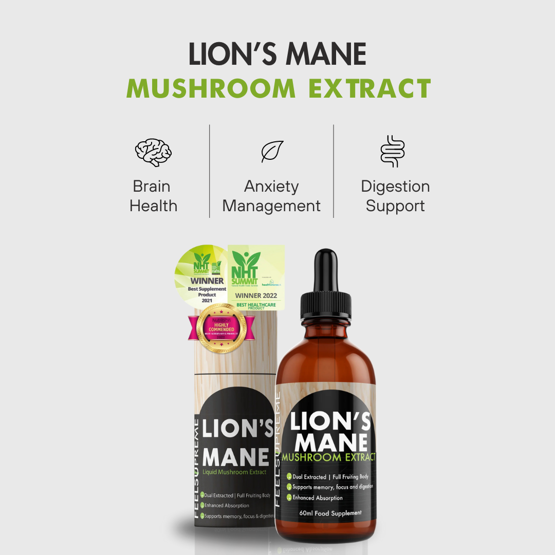 Organic Lion's Mane Mushroom Extract 60ml