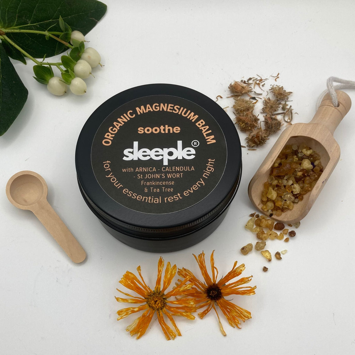 Organic Magnesium Balm | Soothe 250ml tin