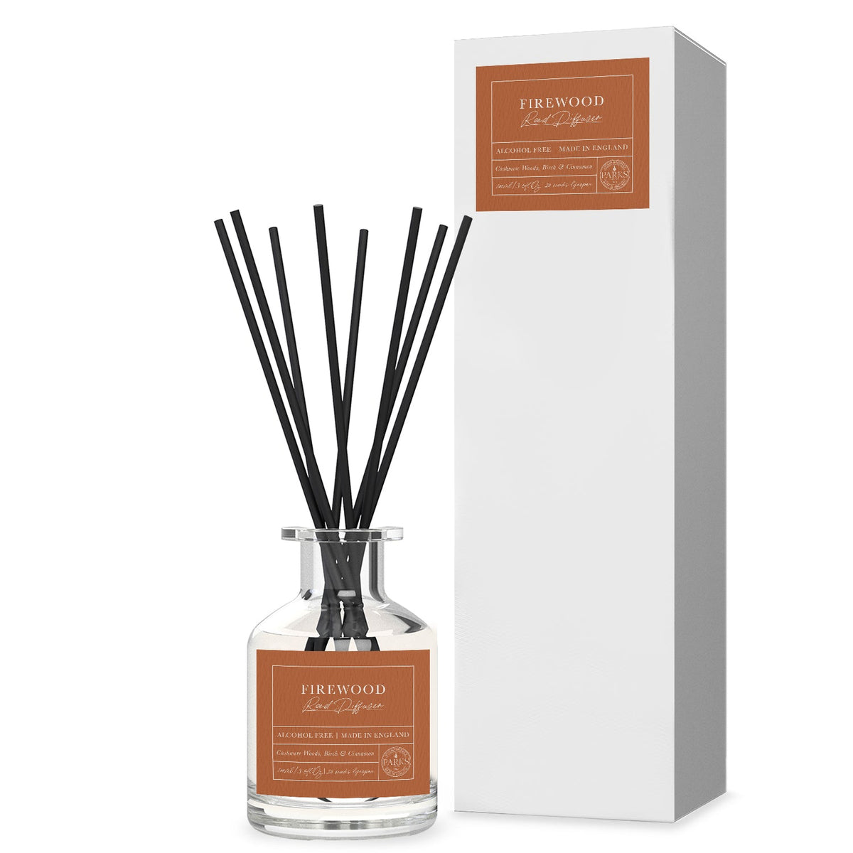 Parks London Autumn Special Edition Firewood Luxury Reed Diffuser 100ml Default Title