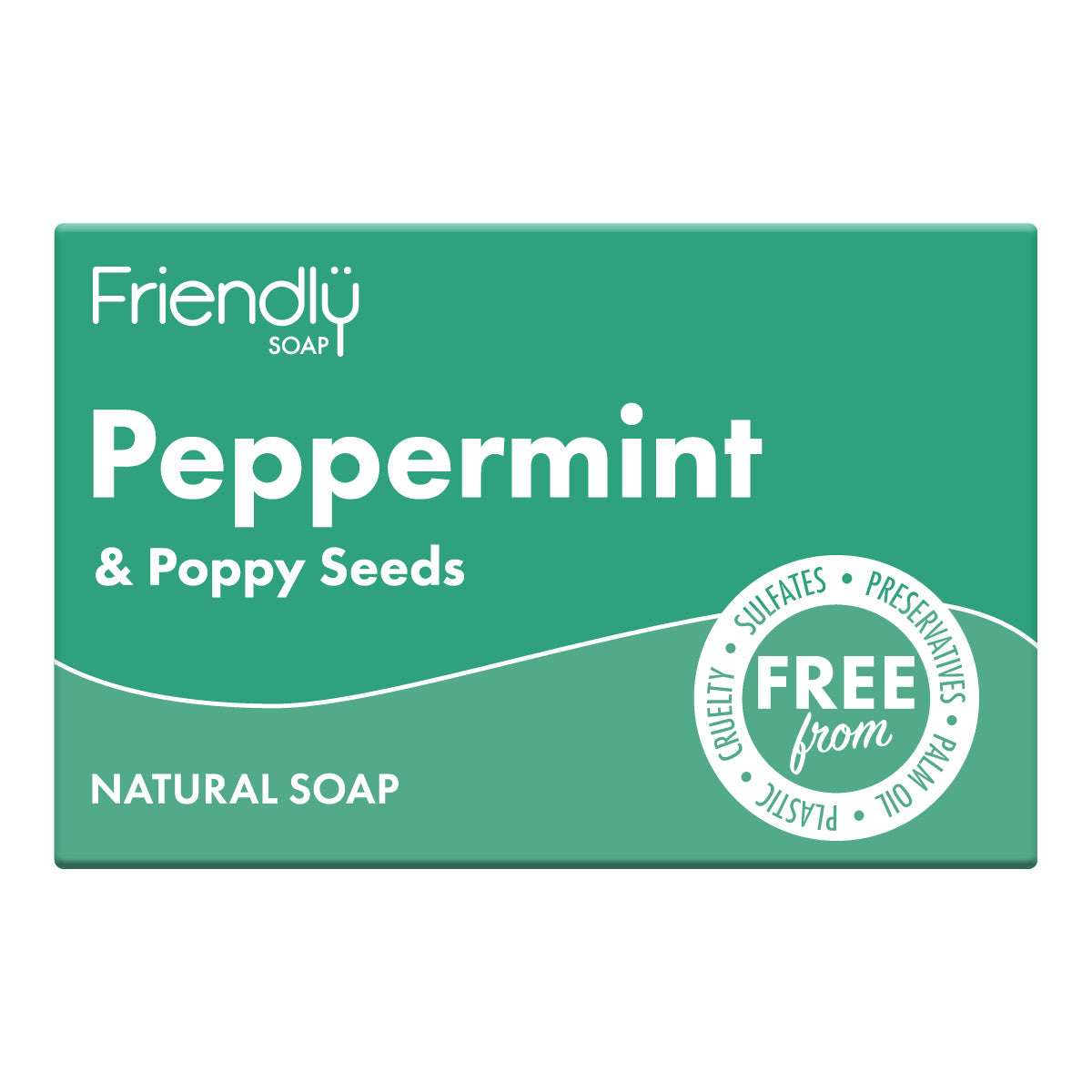 Peppermint & Poppyseeds Natural Soap 95g