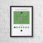 Personalised Football Team Print
