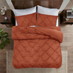 Pintuck Duvet Cover Set